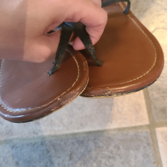 Aldo womens 7.5 black strappy sandals - Picture 2 of 4